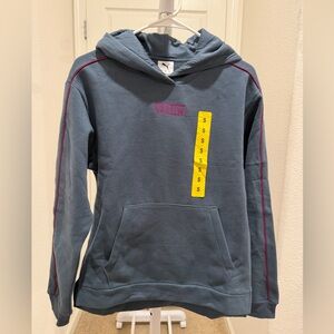 “New” Puma Dark Blue Hoodie with Purple Details sizeS